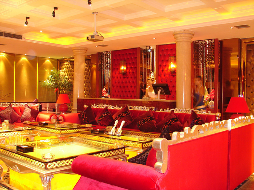 ISO Commercial U Shape Booth Connected Round Nightclub Luxury Bench Sofa