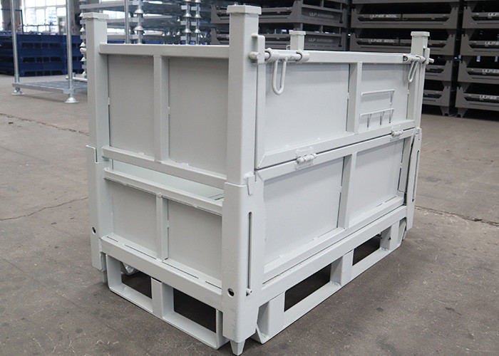 Heavy Duty Foldable Pallet Cage 1000-2000kg Load Bearing ISO9001 Certified