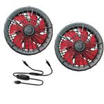 Red Blade Wearable Fan Cooling Vest 5000h Life Span 4500RPM Speed
