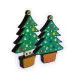 Christmas Tree Christmas Gifts PVC USB Flash Drives Promotion