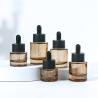Buy cheap Honey Boston Round Dropper Bottle With Plastic Cap from wholesalers