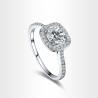 Buy cheap Wholesale Hearts and Arrows diamond ring inlaid zircon gold plated jewelry from wholesalers