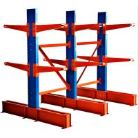 Buy cheap Long Pipes Adjustable Cantilever Racking System For Industrial Warehouse product