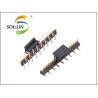 Buy cheap Black 2.0mm Single Row Pin Header Connectors SMT Gold Plating from wholesalers