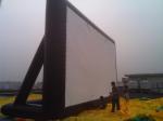 Outdoor Inflatable Movie Screen 0.55mm PVC Tarpaulin Movie Screen