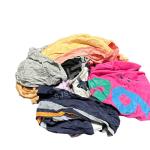 Grade A T-shirt Mixed Color 100% Cotton Waste Rags Industrial Wiping Used Rags