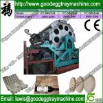 Waste paper recycling shoes tray machine