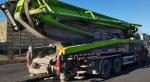 Good Condition Green Semi-Dry Shotcrete Type 56-Meter Concrete Pump for Zoomlion