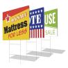 Buy cheap White 5mm Corflute Business Signs Corrugated Plastic Political Signs from wholesalers