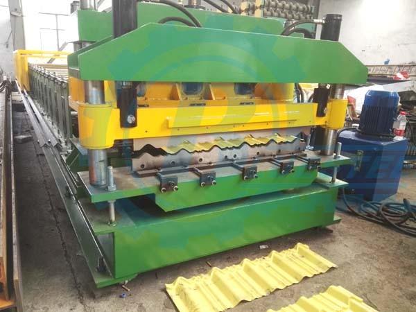 Buy cheap Tile Forming Machine with Cr12 Cutting Blade 15-20m/min Speed from wholesalers