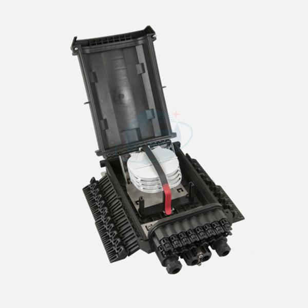 Buy cheap 16 Hole 24 Core Fiber Optic Splice Closure Tray Enclosure Box from wholesalers