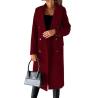 Buy cheap Customized Puffer Down Coat Polyester Female Plus Size Trench Coat from wholesalers