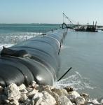 Lightweight C12.6L25 Excellent UV Resistance Geotextile Dewatering Tubes For