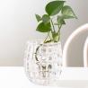 Buy cheap Egg Shape Home Decoration Glass Bottles 520ml Machine Made Mini Clear Glass Vases from wholesalers