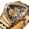Buy cheap 3BAR Fashion Mens Skeleton Watch 22mm Chronograph Automatic from wholesalers