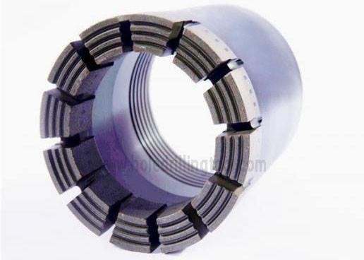 Buy cheap HW Diamond Exploration Drill Bits Coal Mining / Pcd Diamond Impregnated Bits from wholesalers