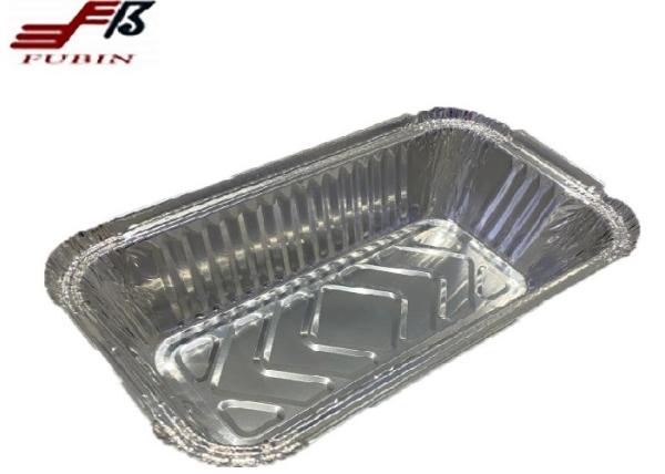 Buy cheap 650ml Rectangular Foil Trays 200*110mm Microwave Oven Safe from wholesalers