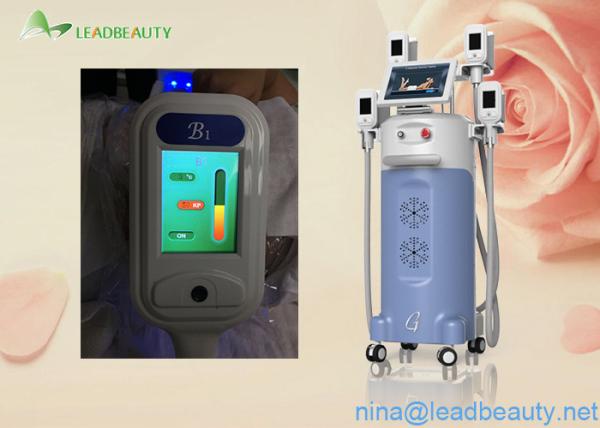 Buy cheap Non-surgical Kryolipolysie/Vacuum/LED 3 in 1 Fat Reduction Machine cryolipolysis from wholesalers