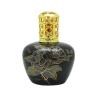 Buy cheap Luxury 100ml Glass Packing Red Green Traditional Pattern Round Catalytic Aromatherapy Lamp from wholesalers