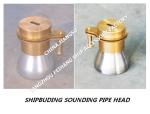 Marine ballast tank sounding pipe head, ballast tank steel deck sounding