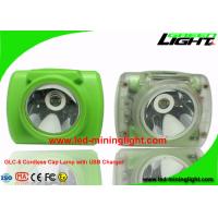 Buy cheap Dual High Low Beam Cordless Miners Cap Light Waterproof With Digital Battery product