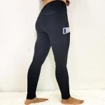 Women'S Equestrian Horse Riding Pants Silicone Black Knee Anti Pilling