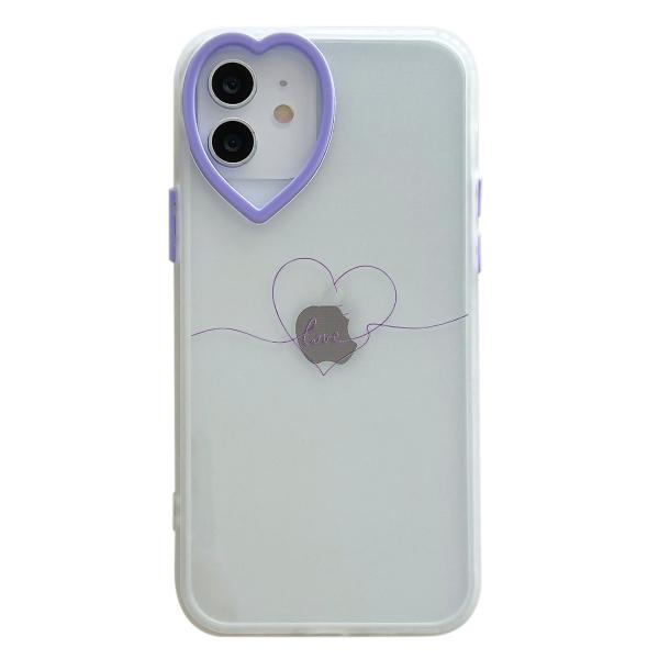 Buy cheap PC Shockproof Phone Cases Heart Camera Protection Finger Print Free Dirt Resistant from wholesalers