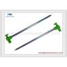 Buy cheap High quality Hard Ground Tent Peg stakes with plastic stopper from wholesalers