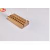 Buy cheap Beech Wood Wooden Base T Shape Clear Acrylic Sign Holder Wedding Menu Card Display from wholesalers