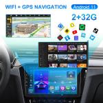 9 inch 2G 32G Universal Multimedia Player Double Din Android Car Radio with