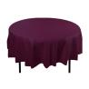 Buy cheap Environmentally Friendly Disposable Plastic Tablecloths Round Shape Multi Colored from wholesalers