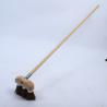 Buy cheap Natural Tampico Hardwood Tampico 3-Knot Ferrule Roof Brush from wholesalers