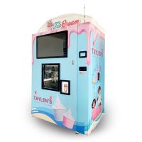 Buy cheap Multi Flavor Credit Card Soft Ice Cream Vending Machine product