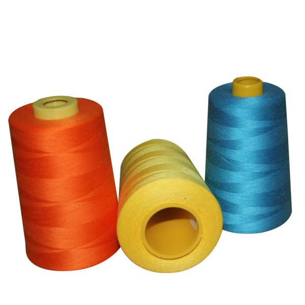 High Resistance Polyester Sewing Thread For Quilting , Weaving / Knitting Spun