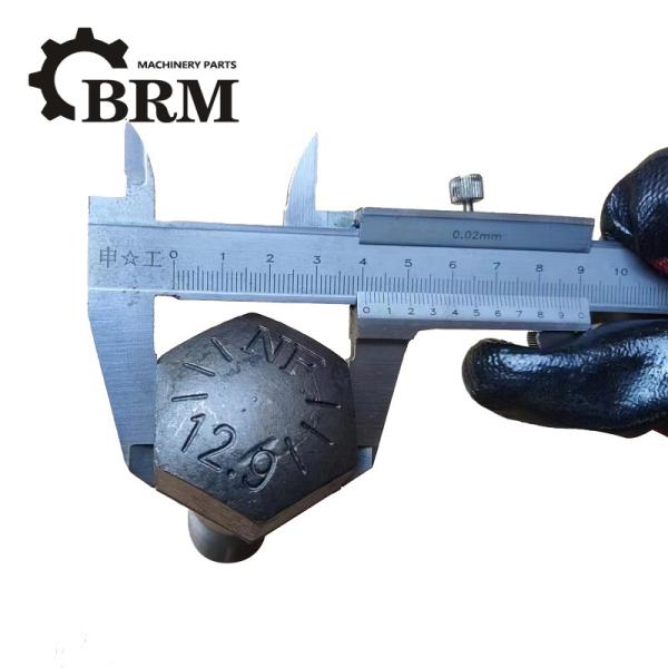 Buy cheap ISO Track Shoe Bolt Stainless Steel Excavator Bulldozer Heat Treatment from wholesalers
