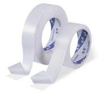 Buy cheap Waterproof Double Sided Tissue Tape Sticky White 80MIC Nonwoven product