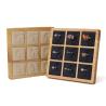 Buy cheap 3x3 Multi Cells Solid Wood Jewellery Presentation Tray For Ear Rings Studs Exhibition from wholesalers