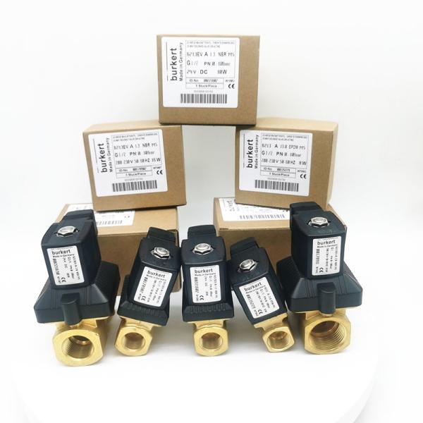 Buy cheap '00125342 ±10% Voltage Tolerance NBR Seal Burkert Solenoid Control Valve from wholesalers