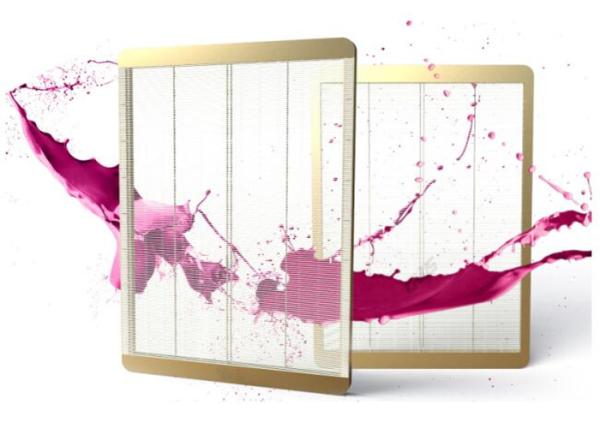 Buy cheap SMD 3528 Transparent Glass LED Screen For Glass Wall Advertising Building from wholesalers