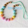 Buy cheap Braided Knitted Necklace, gold necklace sets, baby teething necklace, rotating diamond from wholesalers