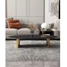 Buy cheap Modern Marble Coffee Tea Table No Drawers Smooth Finish from wholesalers