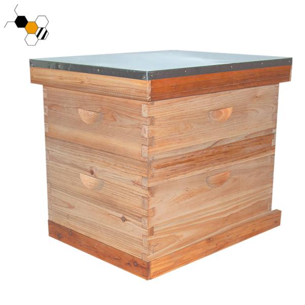 Buy cheap Moisture Proof Wooden 10 Frame Langstroth Bee Hive from wholesalers