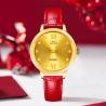 Buy cheap Classic Multifunctional Leather Strap Alloy Case 3ATM Quartz Watch For Ladies from wholesalers