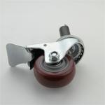 JY 90KG PVC Caster Wheels M10 Threaded Stem Casters PP Core