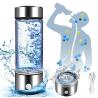 Buy cheap Rechargeable Portable Glass Hydrogen Water Generator Bottle with 420-450ML Capacity from wholesalers