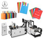 PLC Control Non Woven D Cut Bag Making Machine 130pcs/ Min