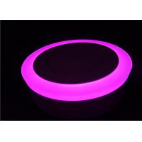 Buy cheap 12W+4W Round Pink Edge Surface Mount LED Panel Light 1600 Lumens (3 Cycle) product