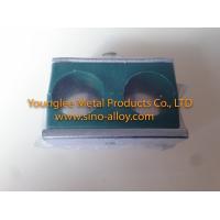 Buy cheap Hydraulic double pipe clamps with stainless steel plates & bolts acc. to DIN product