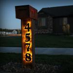 outdoor material Authentic Outdoor Antique Mailbox Beautiful Look Apartment