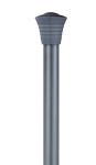 Diameter 16mm Thickness 0.6mm Curtain Rod Finals Crystal Curtain Pole Ends